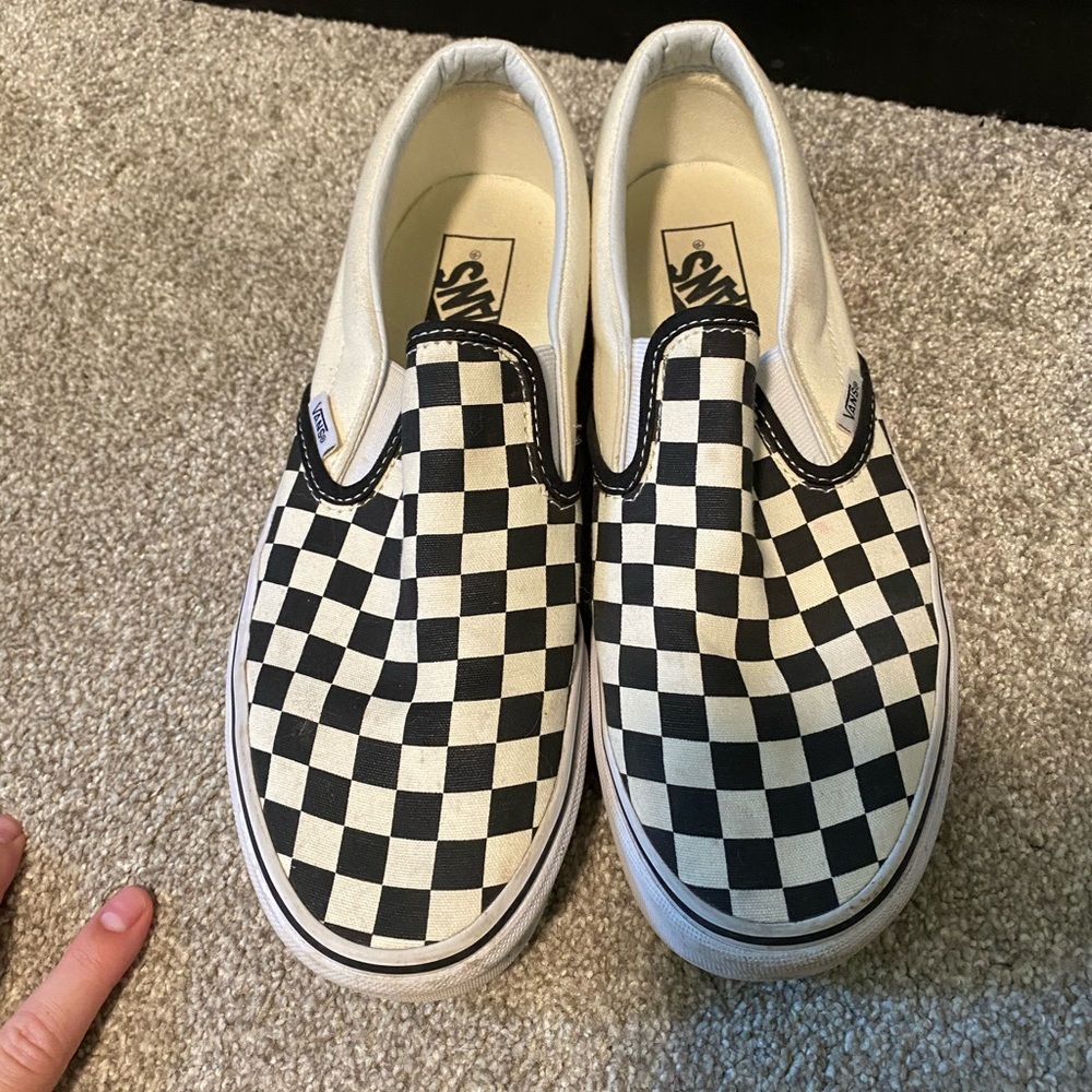 Checkered Vans
